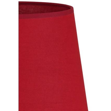 Duolla - Klosz do lampy stołowej CLASSIC M E27 śr. 24 cm czerwony