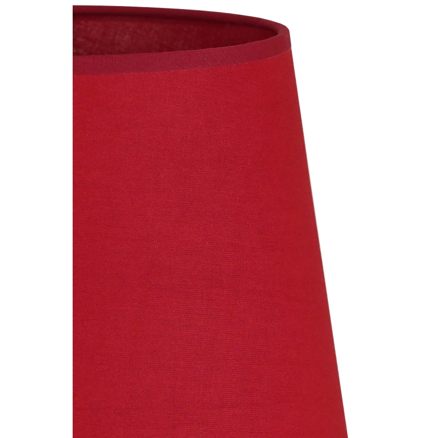 Duolla - Klosz do lampy stołowej CLASSIC M E27 śr. 24 cm czerwony