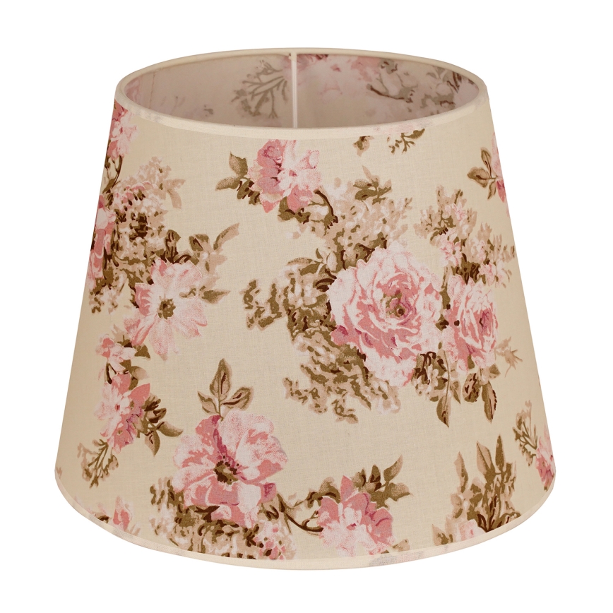 Duolla - Klosz do lampy stołowej CLASSIC M E27 śr. 24 cm róża