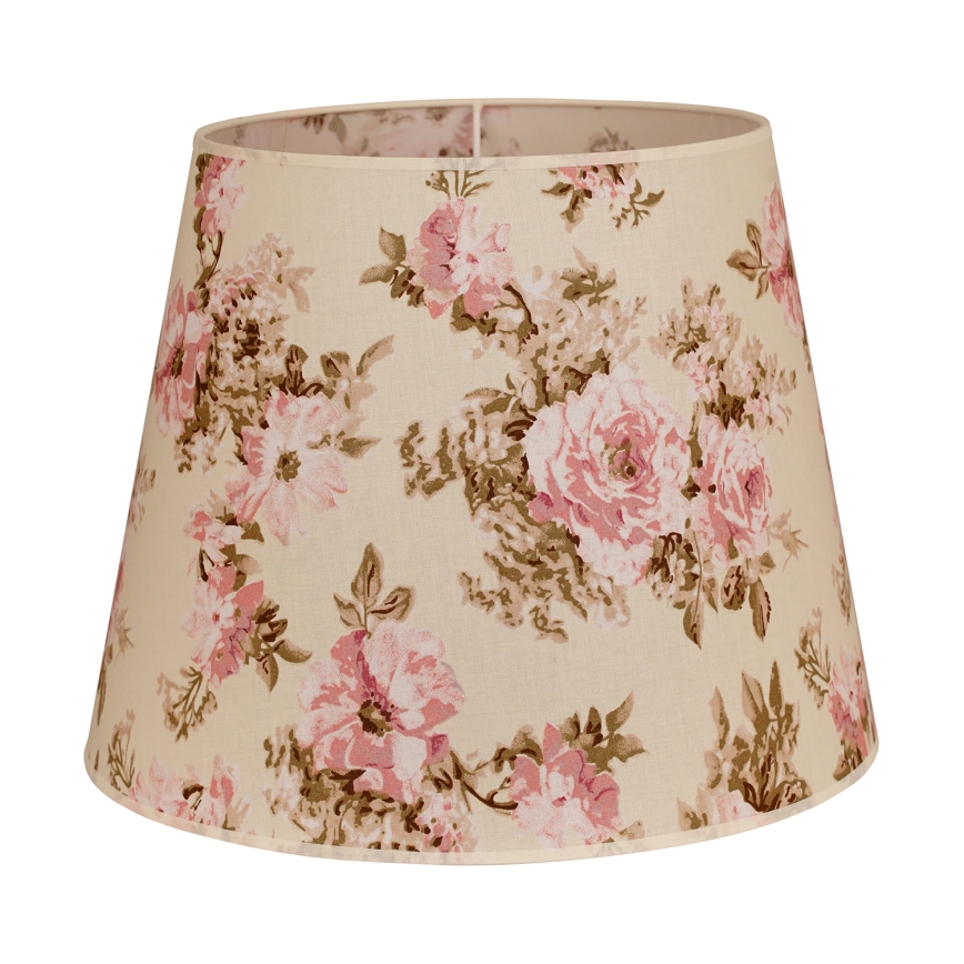 Duolla - Klosz do lampy stołowej CLASSIC M E27 śr. 24 cm róża