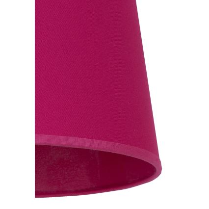 Duolla - Klosz do lampy stołowej CLASSIC M E27 śr. 24 cm różowy