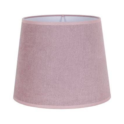 Duolla - Klosz do lampy stołowej CLASSIC M E27 śr. 24 cm różowy