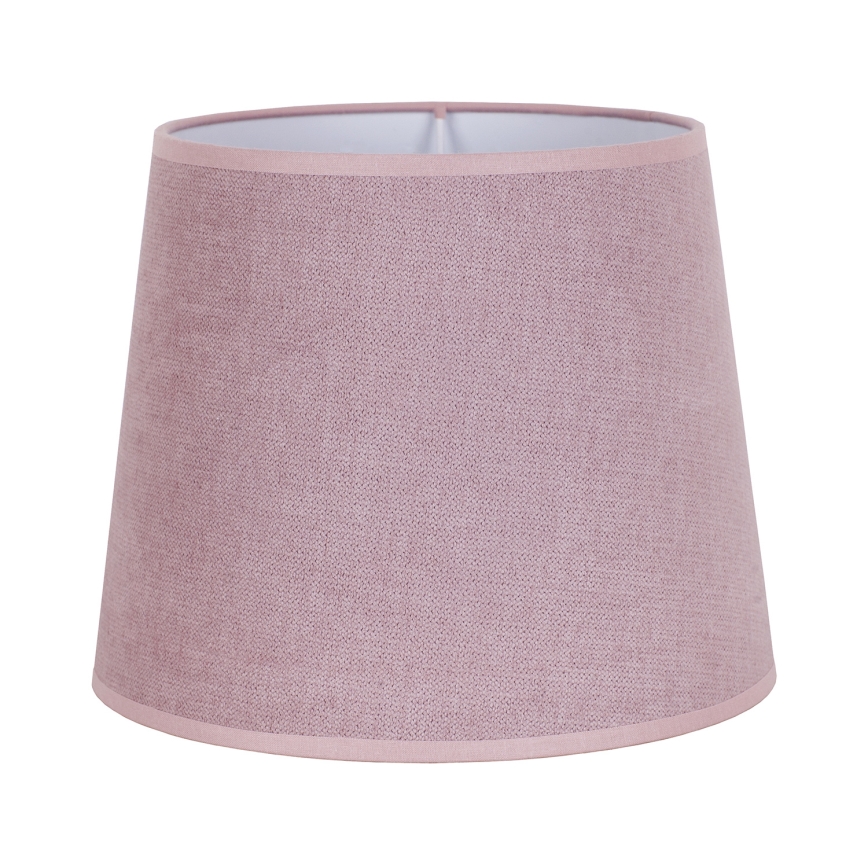 Duolla - Klosz do lampy stołowej CLASSIC M E27 śr. 24 cm różowy