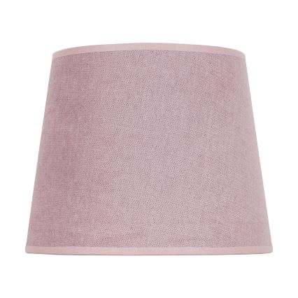 Duolla - Klosz do lampy stołowej CLASSIC M E27 śr. 24 cm różowy