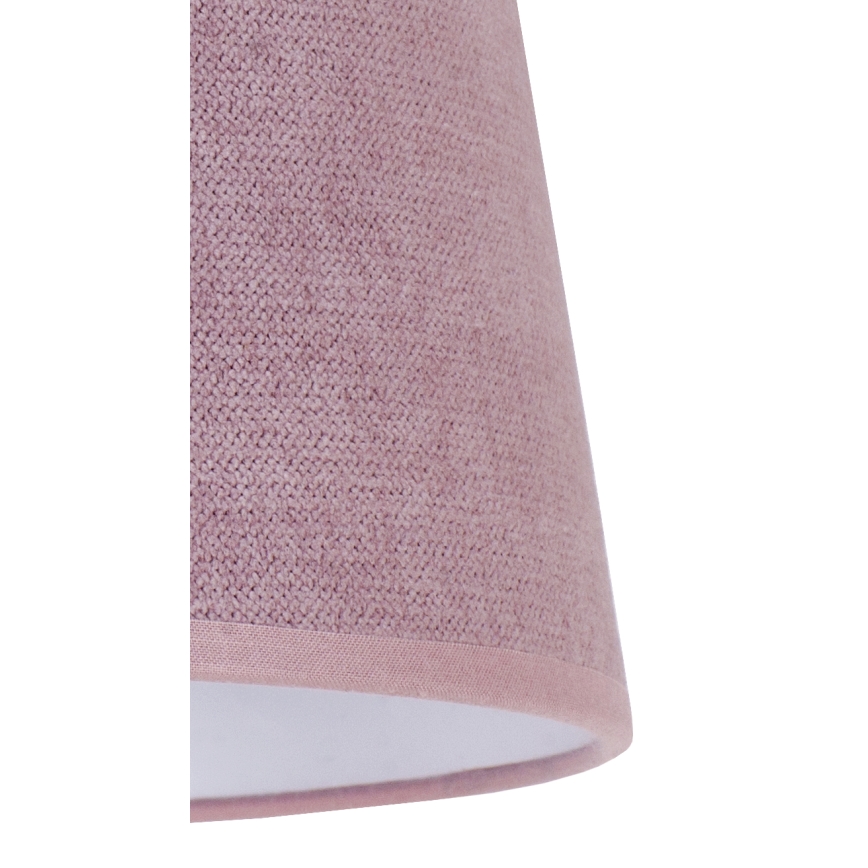 Duolla - Klosz do lampy stołowej CLASSIC M E27 śr. 24 cm różowy