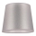 Duolla - Klosz do lampy stołowej CLASSIC M E27 śr. 24 cm srebrny