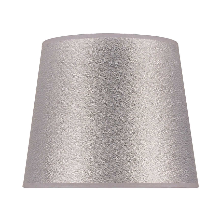 Duolla - Klosz do lampy stołowej CLASSIC M E27 śr. 24 cm srebrny