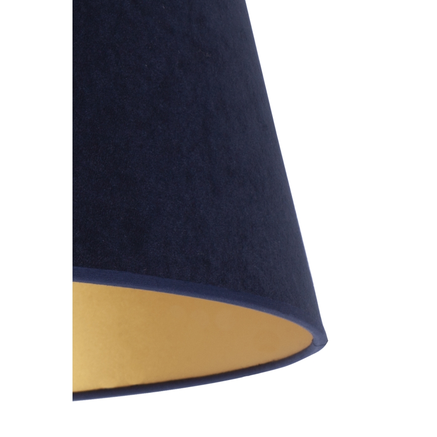 Duolla - Klosz do lampy stołowej CONE M E27 śr. 28 cm niebieski