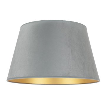 Duolla - Klosz do lampy stołowej CONE M E27 śr. 28 cm szary
