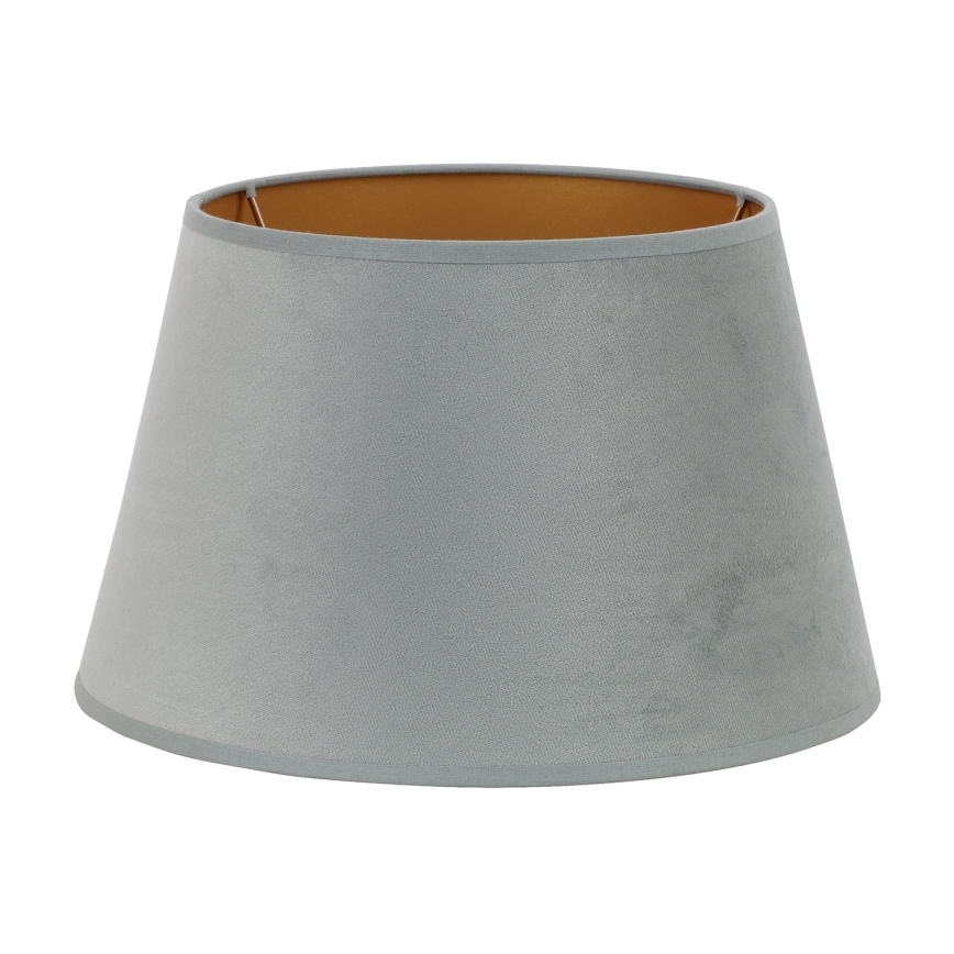 Duolla - Klosz do lampy stołowej CONE M E27 śr. 28 cm szary