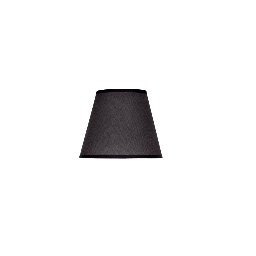 Duolla - Klosz do lampy stołowej SOFIA XS E14 śr. 18,5 cm antracyt