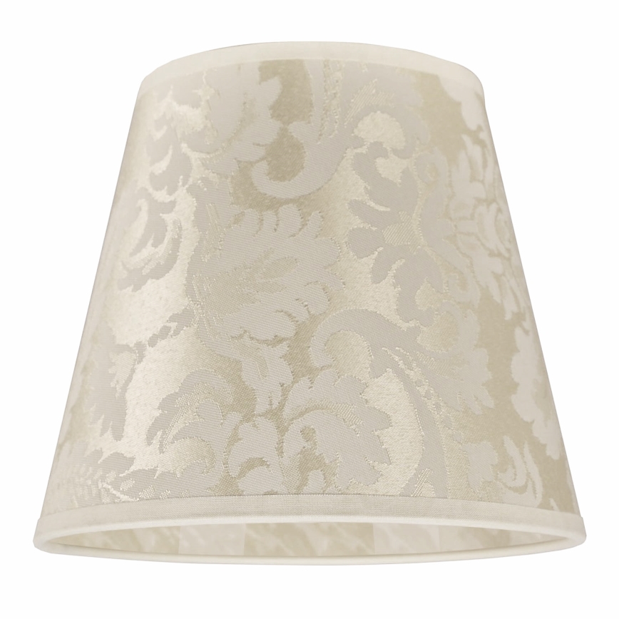 Duolla - Klosz do lampy stołowej SOFIA XS E14 śr. 18,5 cm beżowy