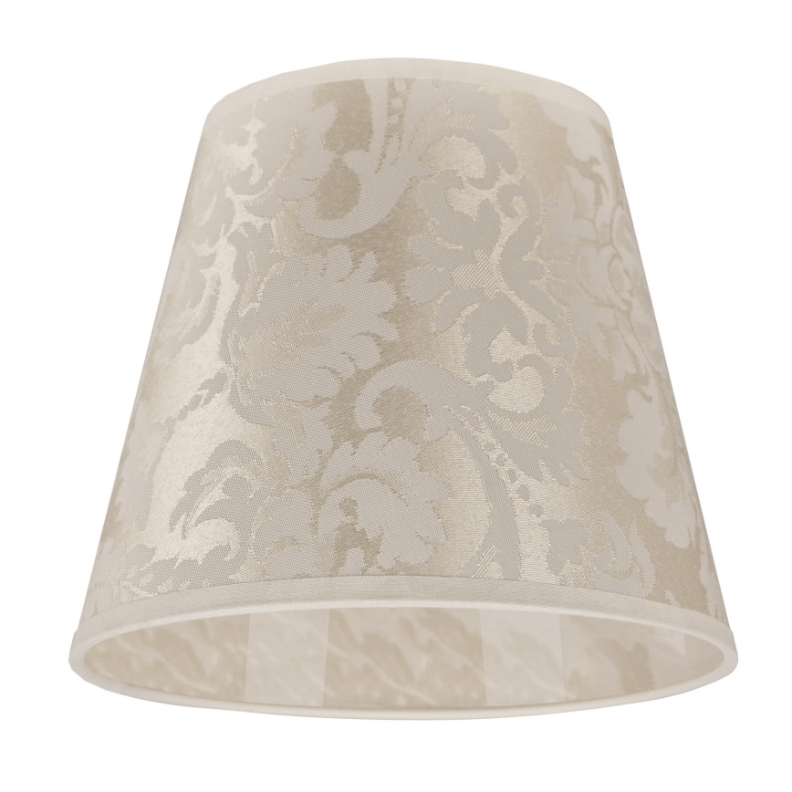 Duolla - Klosz do lampy stołowej SOFIA XS E14 śr. 18,5 cm beżowy