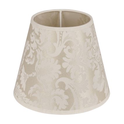 Duolla - Klosz do lampy stołowej SOFIA XS E14 śr. 18,5 cm beżowy