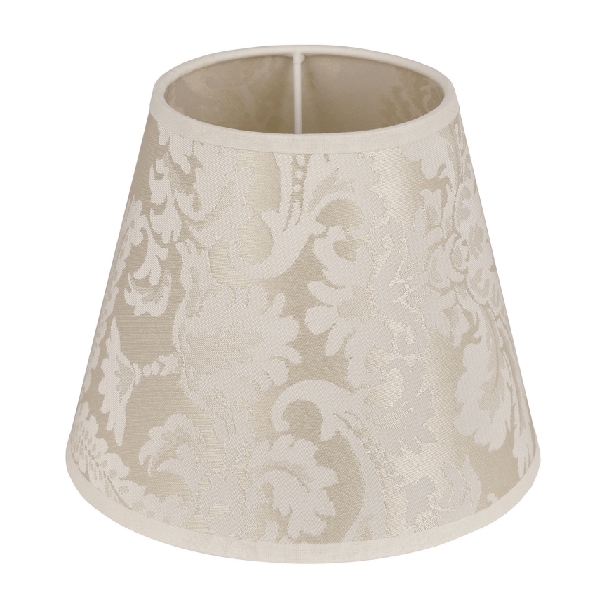 Duolla - Klosz do lampy stołowej SOFIA XS E14 śr. 18,5 cm beżowy