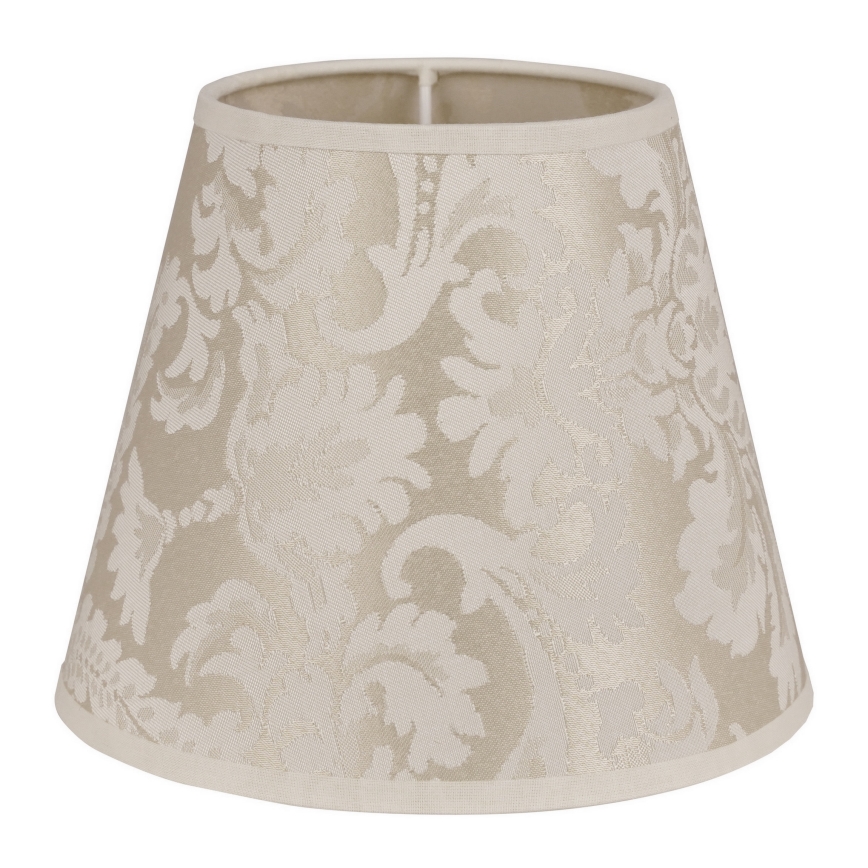 Duolla - Klosz do lampy stołowej SOFIA XS E14 śr. 18,5 cm beżowy