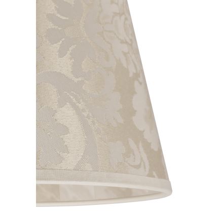 Duolla - Klosz do lampy stołowej SOFIA XS E14 śr. 18,5 cm beżowy