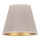 Duolla - Klosz do lampy stołowej SOFIA XS E14 śr. 18,5 cm beżowy