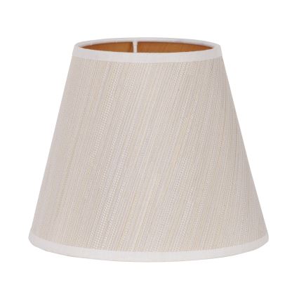 Duolla - Klosz do lampy stołowej SOFIA XS E14 śr. 18,5 cm beżowy