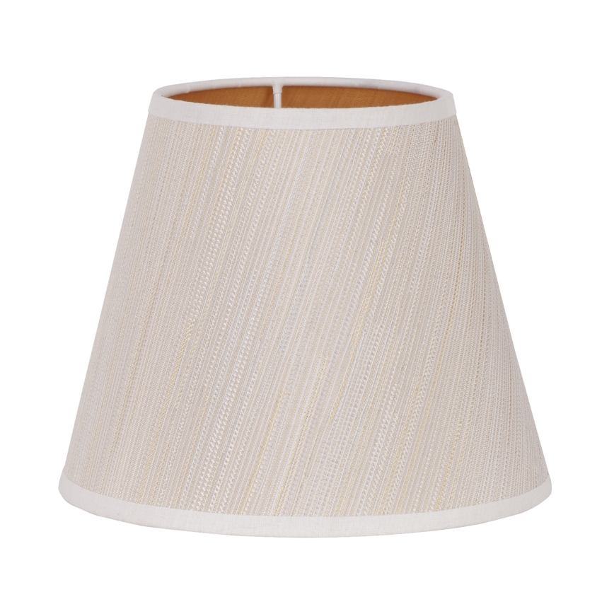 Duolla - Klosz do lampy stołowej SOFIA XS E14 śr. 18,5 cm beżowy
