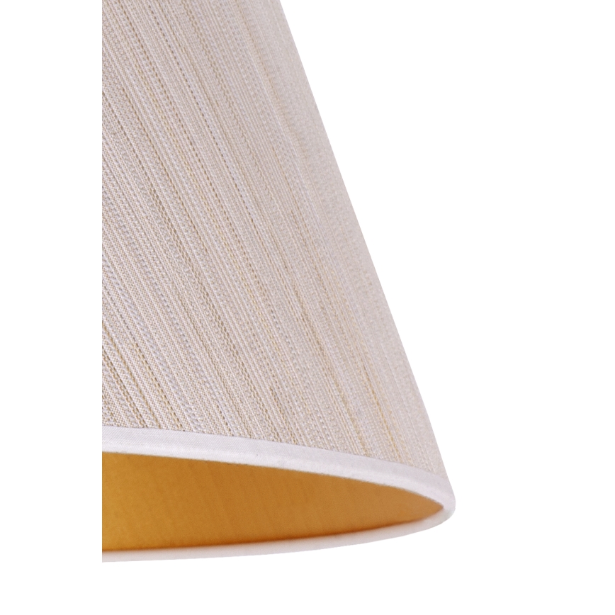 Duolla - Klosz do lampy stołowej SOFIA XS E14 śr. 18,5 cm beżowy