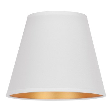 Duolla - Klosz do lampy stołowej SOFIA XS E14 śr. 18,5 cm biały