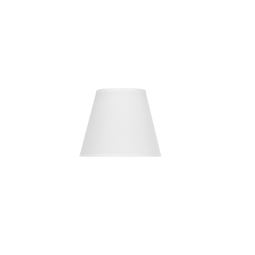 Duolla - Klosz do lampy stołowej SOFIA XS E14 śr. 18,5 cm biały