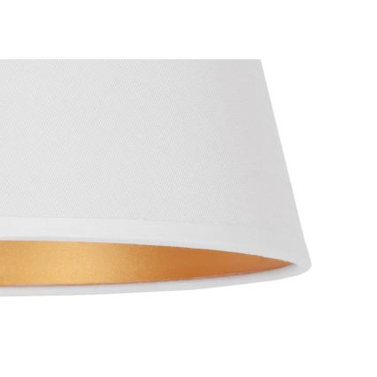 Duolla - Klosz do lampy stołowej SOFIA XS E14 śr. 18,5 cm biały