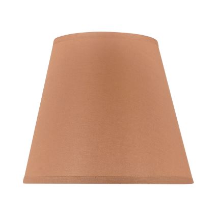 Duolla - Klosz do lampy stołowej SOFIA XS E14 śr. 18,5 cm brązowy