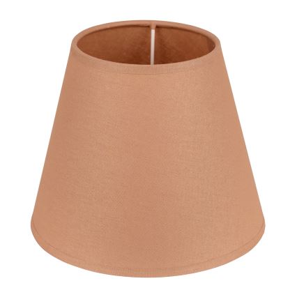 Duolla - Klosz do lampy stołowej SOFIA XS E14 śr. 18,5 cm brązowy