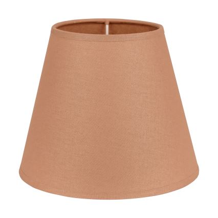 Duolla - Klosz do lampy stołowej SOFIA XS E14 śr. 18,5 cm brązowy