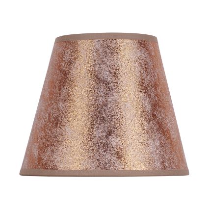 Duolla - Klosz do lampy stołowej SOFIA XS E14 śr. 18,5 cm miedziany