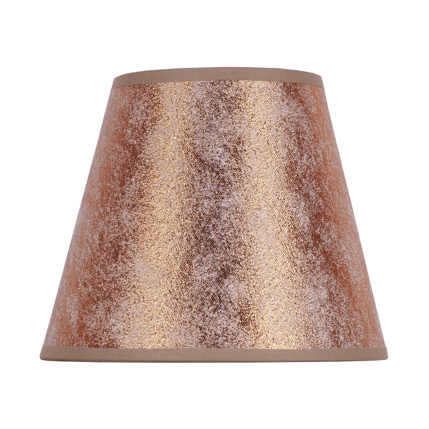 Duolla - Klosz do lampy stołowej SOFIA XS E14 śr. 18,5 cm miedziany