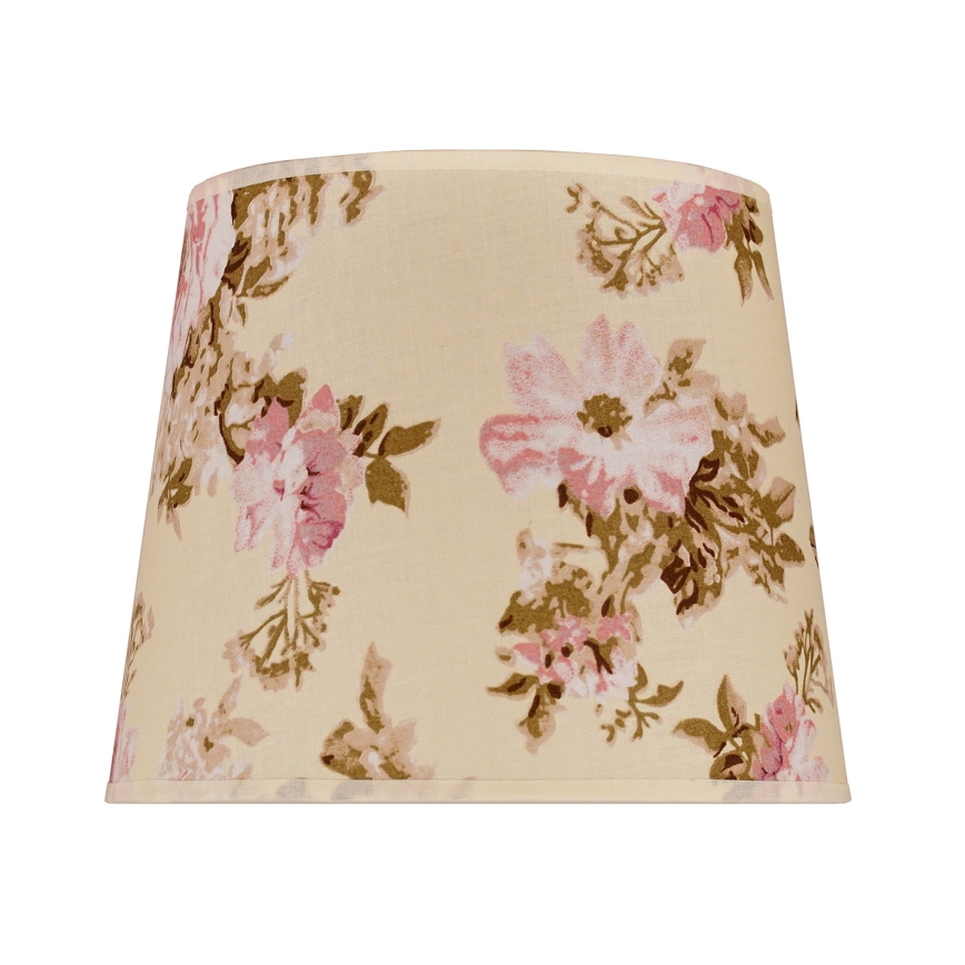 Duolla - Klosz do lampy stołowej SOFIA XS E14 śr. 18,5 cm róża