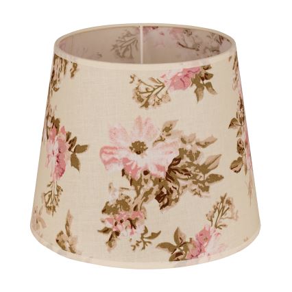 Duolla - Klosz do lampy stołowej SOFIA XS E14 śr. 18,5 cm róża