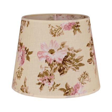 Duolla - Klosz do lampy stołowej SOFIA XS E14 śr. 18,5 cm róża