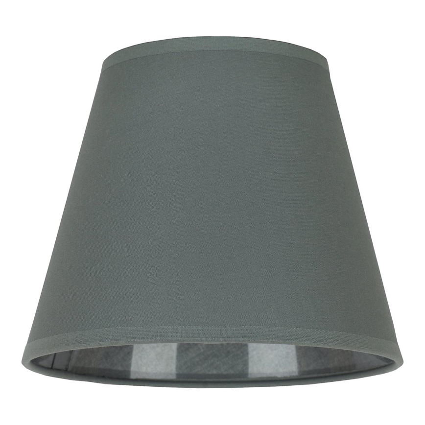 Duolla - Klosz do lampy stołowej SOFIA XS E14 śr. 18,5 cm szary