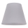 Duolla - Klosz do lampy stołowej SOFIA XS E14 śr. 18,5 cm szary
