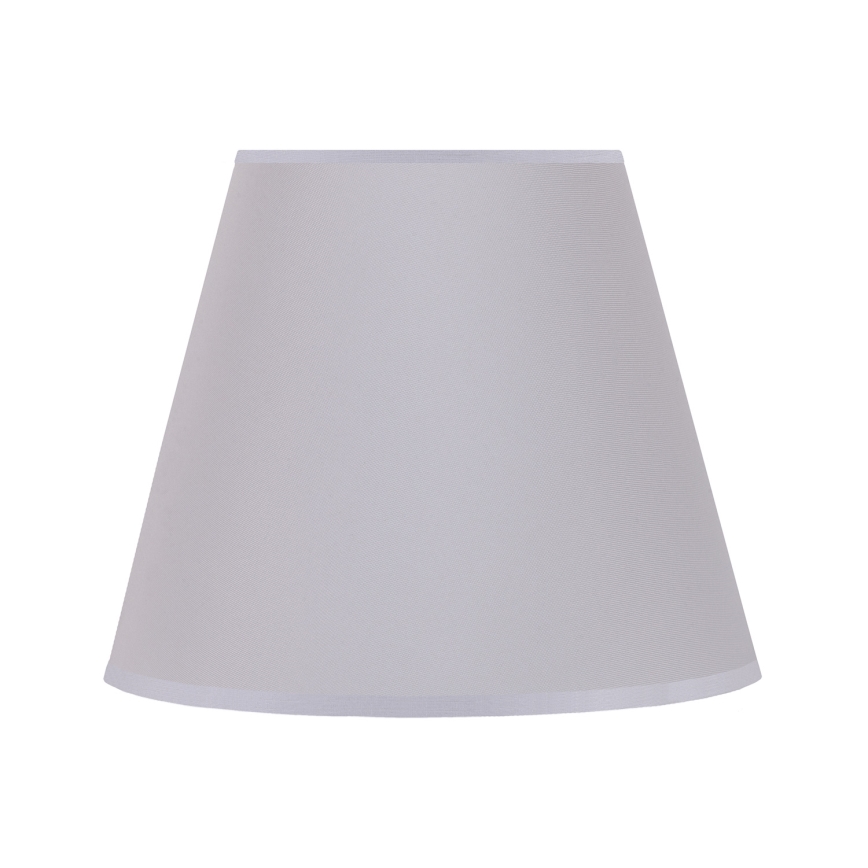 Duolla - Klosz do lampy stołowej SOFIA XS E14 śr. 18,5 cm szary