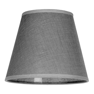 Duolla - Klosz do lampy stołowej SOFIA XS E14 śr. 18,5 cm szary