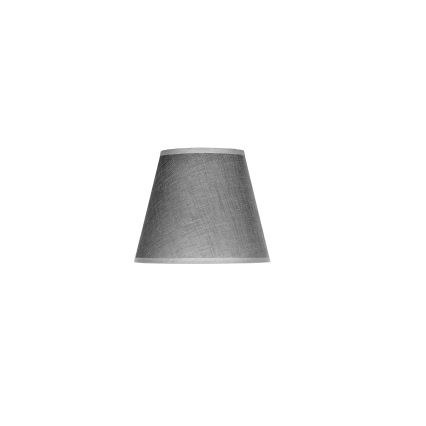 Duolla - Klosz do lampy stołowej SOFIA XS E14 śr. 18,5 cm szary