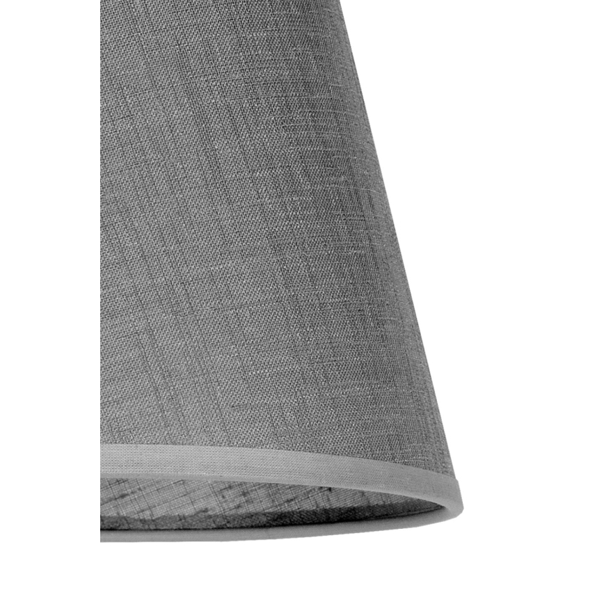 Duolla - Klosz do lampy stołowej SOFIA XS E14 śr. 18,5 cm szary