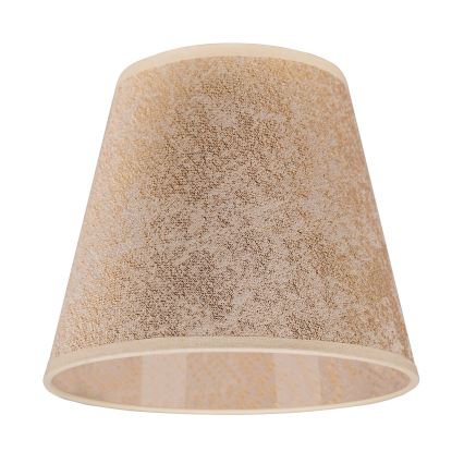 Duolla - Klosz do lampy stołowej SOFIA XS E14 śr. 18,5 cm złoty