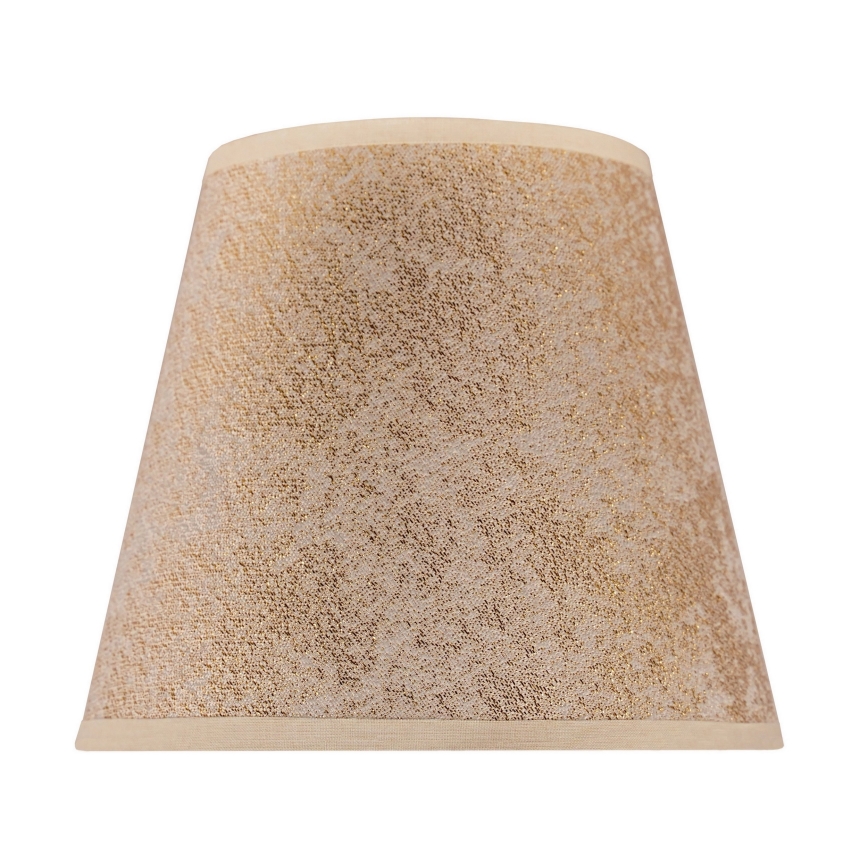 Duolla - Klosz do lampy stołowej SOFIA XS E14 śr. 18,5 cm złoty