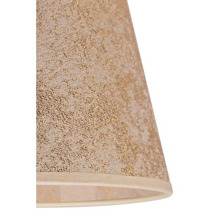 Duolla - Klosz do lampy stołowej SOFIA XS E14 śr. 18,5 cm złoty