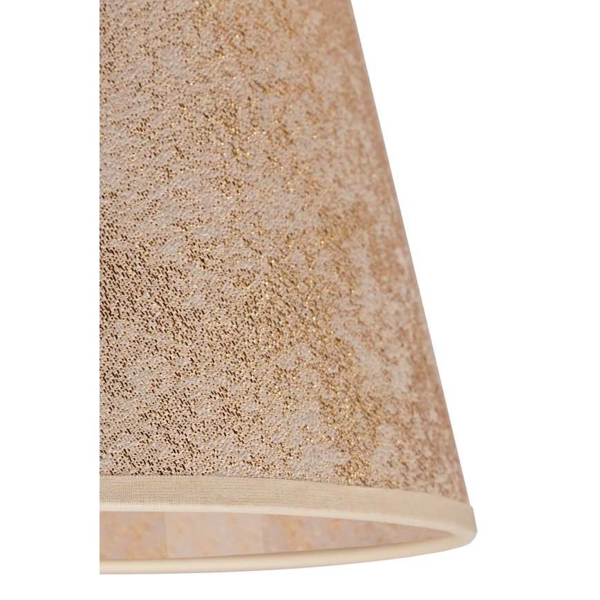 Duolla - Klosz do lampy stołowej SOFIA XS E14 śr. 18,5 cm złoty
