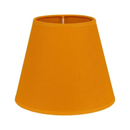 Duolla - Klosz do lampy stołowej SOFIA XS E14 śr. 18,5 cm żółty