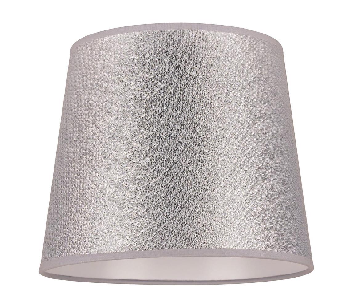 - Klosz do lampy stołowej CLASSIC M E27 śr. 24 cm srebrny