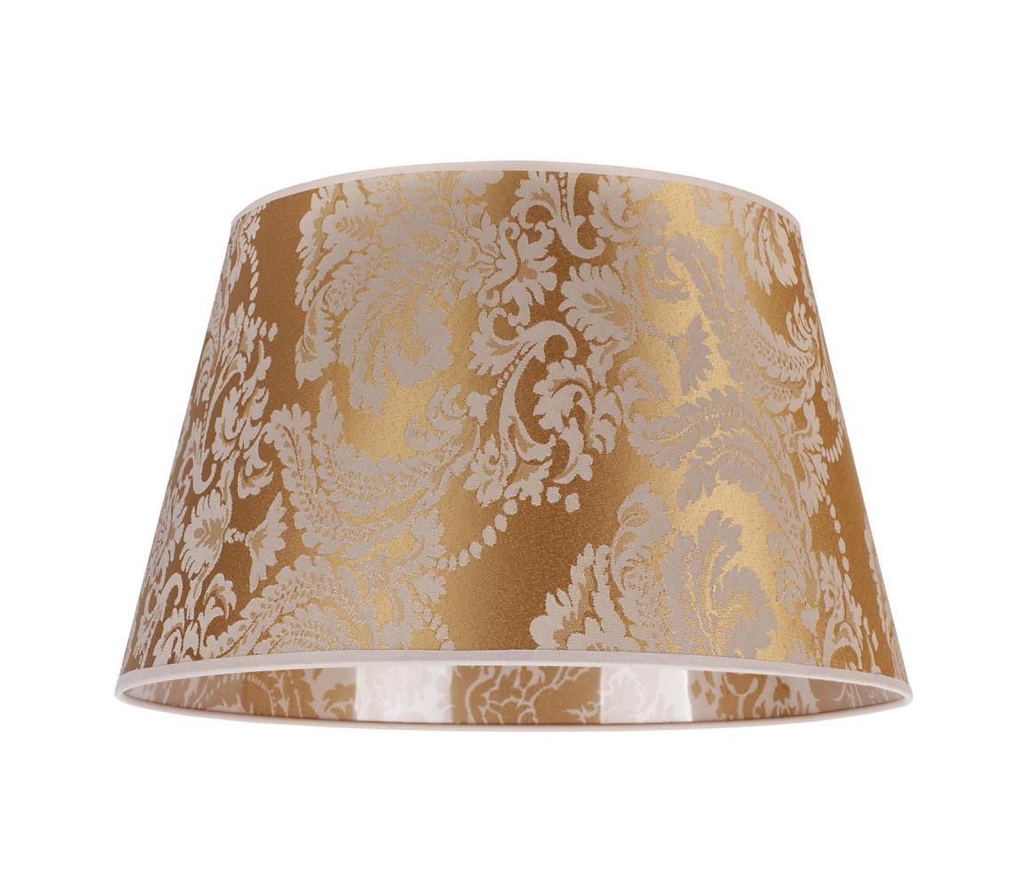 - Klosz do lampy stołowej CONE M E27 śr. 28 cm złoty