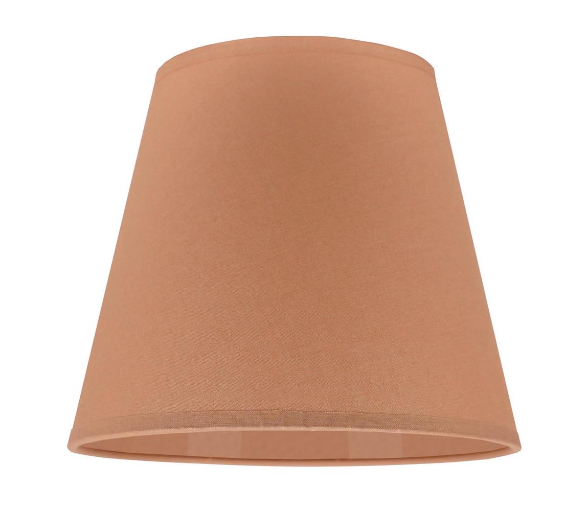 - Klosz do lampy stołowej SOFIA XS E14 śr. 18,5 cm brązowy